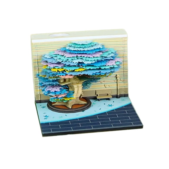 Twenty twenty six Spring Theme Tear Away Calendar With Weekly Planner And Decorative Papercraft