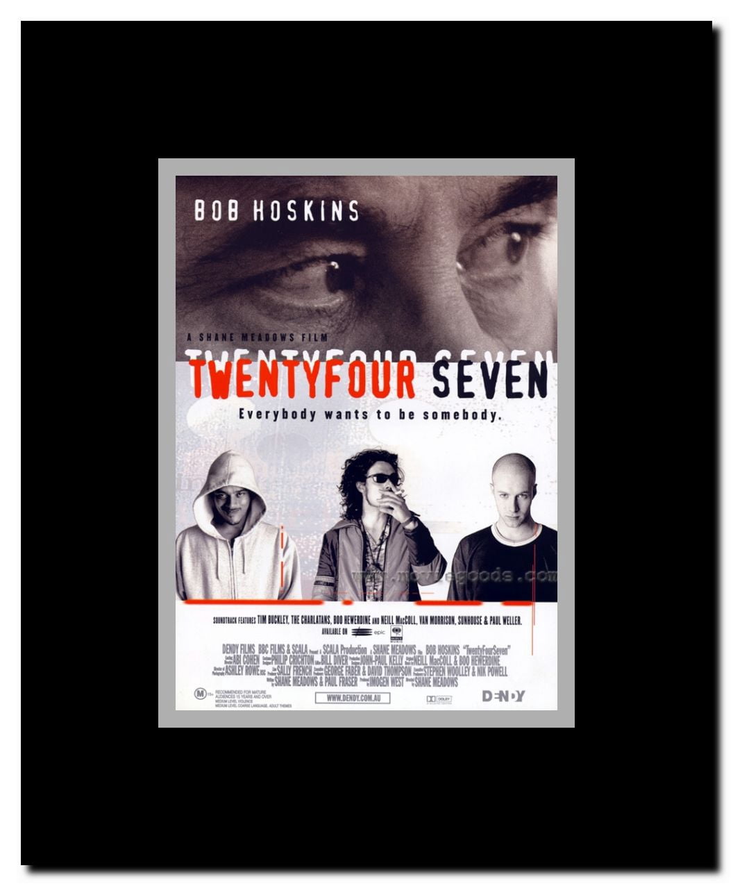Twentyfourseven Framed Movie Poster