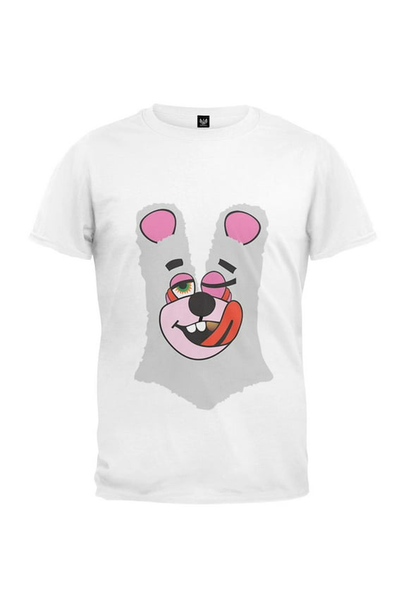 Twerk Bear White Costume T-Shirt Inspired by Miley Cyrus, 2013 VMAs - 2X-Large
