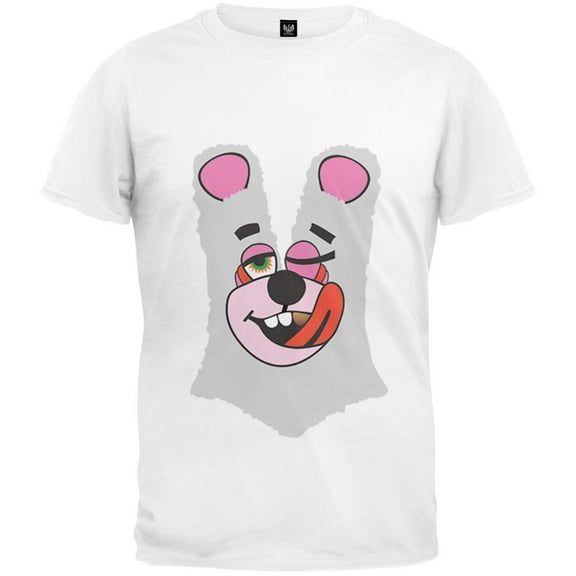 Twerk Bear White Costume T-Shirt Inspired by Miley Cyrus, 2013 VMAs - Large