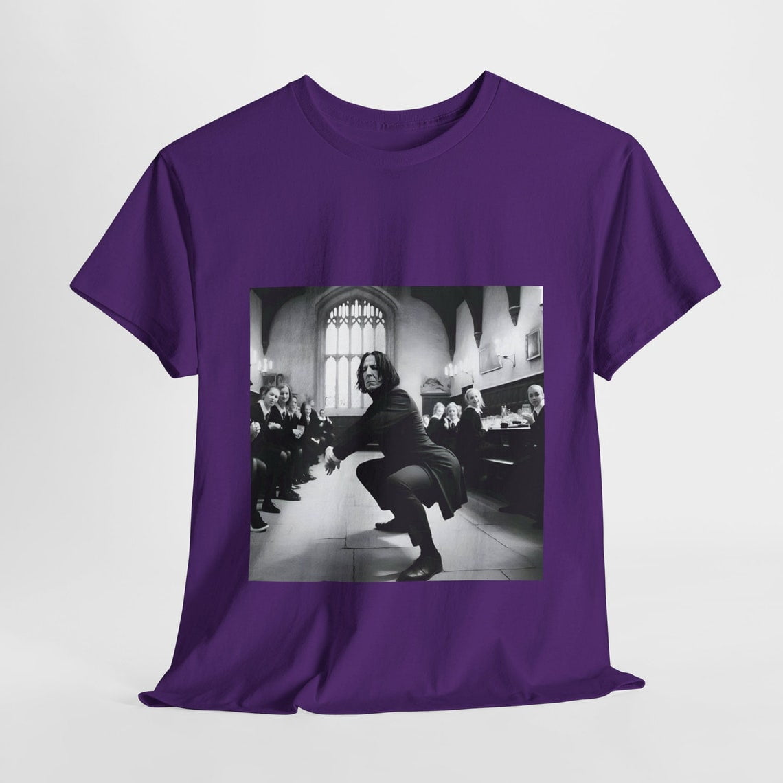 Twerking Professor Snape Harry Potter Unisex T-Shirt, Purple Color