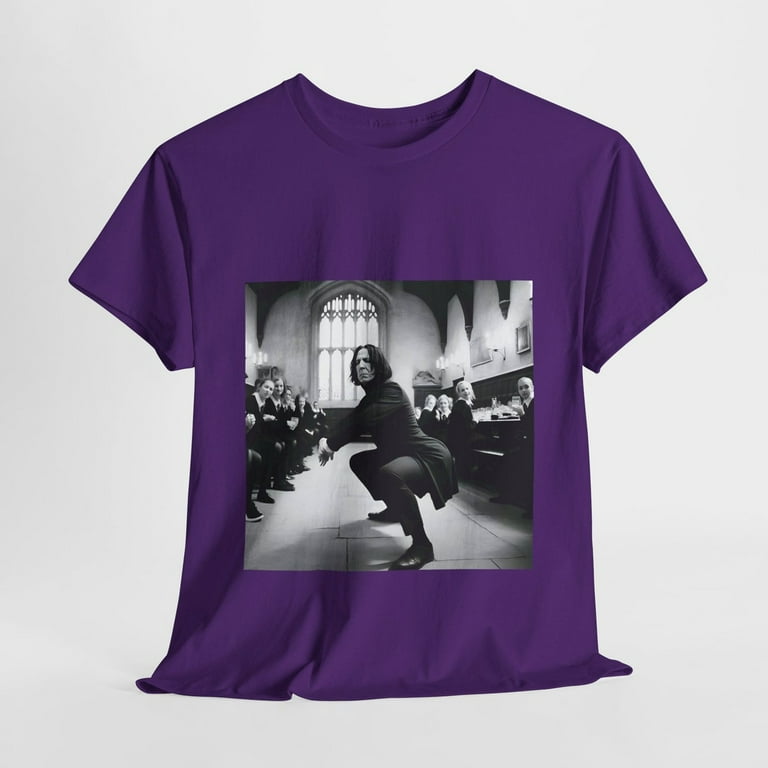 Twerking Professor Snape Harry Potter Unisex T-Shirt, Purple Color