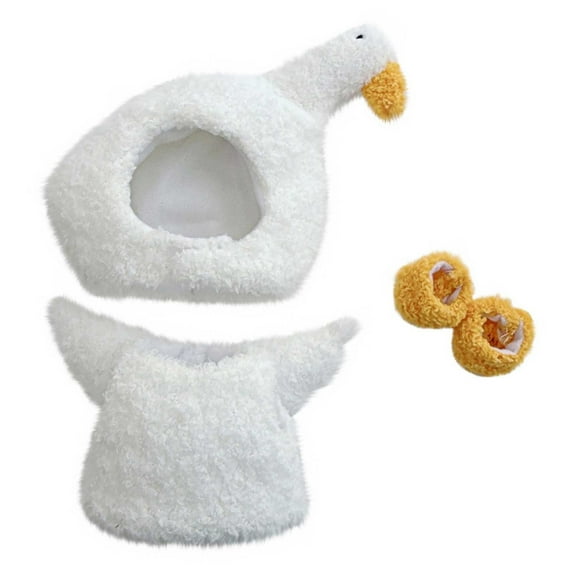 Twfbrm 17cm Baby Doll Clothes Set, Cute Skirt Hat Clothing, Dress Outfit Accessories Compatible with Baby Dolls