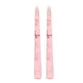 thumbnail image 1 of Twfbrm 2 Pack Taper Candles Set, 10 inch Paraffin Wax Bowknot Pattern Taper Candles, Dripless Unscented and Smokeless Dinner Candle Long Burning Tall Candlesticks for Wedding Party and Home, 1 of 9