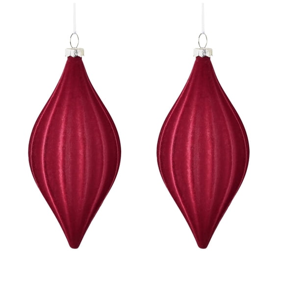 Twfbrm 2Pcs Velvet Christmas Balls Christmas Tree Decorations, Velvet Xmas Ornaments for Christmas Tree, Velvet Christmas Ornaments Balls, Velvet Christmas Ornaments
