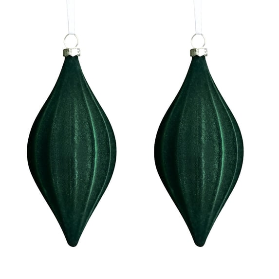 Twfbrm 2Pcs Velvet Christmas Balls Christmas Tree Decorations, Velvet Xmas Ornaments for Christmas Tree, Velvet Christmas Ornaments Balls, Velvet Christmas Ornaments