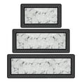 thumbnail image 1 of Twfbrm 3 Pcs Farmhouse Kitchen Rugs and Mats Set, Non-Slip Marble Kitchen Floor Mats, Absorbent & Stain Resistant Kitchen Runner Rugs Machine Washable for Front of Sink(16"x24",16"x32",16"x47"), 1 of 7