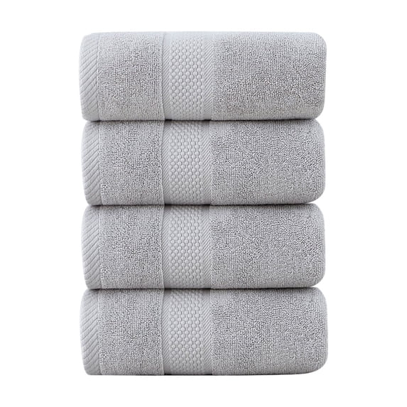 Twfbrm 4 Pack Premium Hand Towels, Ringspun Cotton Turkish Hand Towels, 14x30 Inch Highly Absorbent and Quick Dry Microfiber Face Towels 400GSM Soft Thick Bath Towels for Beach Gym Hotel and Spa