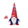 thumbnail image 1 of Twfbrm 4th of July Decorations Memorial Day Patriotic Plush Gnomes for Home Fourth of July Dolls for Office, Indoor Red White Blue Gnome Figurines Decor for Independence Day, 1 of 6