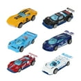 thumbnail image 1 of Twfbrm 6PCS Pull Back Toy Car Alloy Race Car Scale Model Children's Inertial Car 1:64 Diecast Toy Vehicles Mini Vehicles Toys for Kids Christmas Birthday Gift, 1 of 4