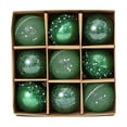 thumbnail image 1 of Twfbrm 9Pcs Christmas Ball Ornament Set 8cm/3.14in Assorted Colors Shatterproof Balls for Christmas Tree Decoration Assorted Colors Hanging Balls for Holiday And Party Decoration, 1 of 9