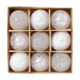 thumbnail image 1 of Twfbrm 9Pcs Christmas Ball Ornament Set 8cm/3.14in Assorted Colors Shatterproof Balls for Christmas Tree Decoration Assorted Colors Hanging Balls for Holiday And Party Decoration, 1 of 9