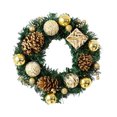 thumbnail image 1 of Twfbrm Artificial Christmas Wreath for Front Door Xmas Red Berry Wreath with Pine Needles Pine Cones Eucalyptus Leaves Christmas Hanging Decorations for Wall Outdoor Home Window Decor, 1 of 6