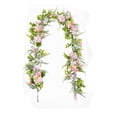thumbnail image 1 of Twfbrm Artificial Flowers Garland, 5.9 Ft Realistic Wildflower Vine with Green Leaves, UV-Resistant Faux Hanging Flowers Plants, Spring Decor Greenery Garland for Mantle Wedding Arch, 1 of 6