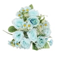 thumbnail image 1 of Twfbrm Artificial Flowers, Realistic Silk Mixed Roses & Daisy Flower with Leaves & Stems for DIY Bridal Bouquets, UV Resistant Real Touch Faux Plants Spring Decoration for Indoor Outdoor Wedding, 1 of 7