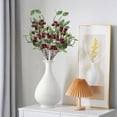 thumbnail image 1 of Twfbrm Artificial Pumpkin Picks, Fall Decorations for Home, 29" Faux Pumpkins Branches with Eucalyptus Leaves, No Fade Farmhouse Fake Pumpkin Stems Table Centerpiece for Thanksgiving Autumn Harvest, 1 of 7