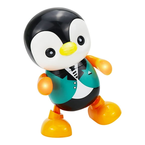 Twfbrm Baby Learning Playsets Electric Rocking Little Penguin Doll Colorful Lighting Music Cute Dancing Children's Toy Children Gifts for 5-12 Years Boys Girls