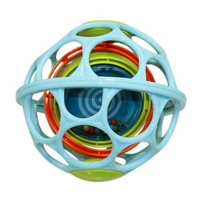 Twfbrm Baby Rattle Balls, BPA-Free Teething Sensory Toys with 360°Rotatable Rattles, Easy to Clean Infant Chew Toys Easy-Grasp Rattle Toys Interactive Toddler Toys for 0-36 Months Newborns Babies
