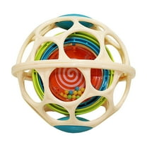 Twfbrm Baby Rattle Balls, BPA-Free Teething Sensory Toys with 360°Rotatable Rattles, Easy to Clean Infant Chew Toys Easy-Grasp Rattle Toys Interactive Toddler Toys for 0-36 Months Newborns Babies