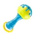 thumbnail image 1 of Twfbrm Rattles Toys, Sensory Montessori Learning Toy, Easy-Grasp Handbell with Soft Silicone Teething Toys, Handheld Shaking Rattles Toy Infant Chew Toys Interactive Toys for 0-12 Months, 1 of 6