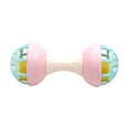 thumbnail image 1 of Twfbrm Rattles Toys, Sensory Montessori Learning Toy Musical Shake & Rattle Toys, Food Grade Stretchy Silicone Teething Toys BPA-Free Easy Grasp Double-Head Rattle Toys for 0-12 Months, 1 of 6