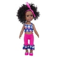 thumbnail image 1 of Twfbrm Baby Toys Black Doll Gift and Black Baby Girl Doll Clothes Set African American Reborn Toys Washable Realstic Silicone Dolls with Cute Fashion Printed Bodysuit 5-12 Years Boys Girls, 1 of 2