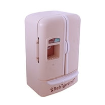 Twfbrm Baby Toys Miniature Food Toy Simulation Mini Refrigerator Doll House Kitchen Scene Decoration Funny Children's Play Simulation Refrigerator Kitchen Toy 5-12 Years Boys Girls