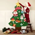 thumbnail image 1 of Twfbrm Baby Toys New Luminous Cloth Christmas Tree Christmas Decorations For Children DIY Cloth Christmas Tree Christmas Toys For Family Children And Friend As Gifts 5-12 Years Boys Girls, 1 of 5