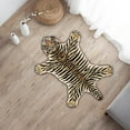 thumbnail image 1 of Twfbrm Cartoon Tiger Bathroom Rugs, 24"x36" Cute Tiger Shaped Microfiber Plush Floor Mat with Non-Slip Rubber Backing, Soft Absorbent Animals Printed Area Rugs Decorative Carpet for Office Bedroom, 1 of 7