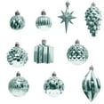 thumbnail image 1 of Twfbrm Christmas Ball Ornaments Shatterproof Plastic Tree Ornaments 12PCS Shaped Styles Xmas Tree Holiday Decor,8cm/3.14", 1 of 1