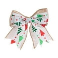 thumbnail image 1 of Twfbrm Christmas Bow Decor for Christmas Tree, 3.9 Inch Christmas Wreath Bows for Xmas Tree Crafts Home Ornaments Party Gift DIY Hanging Christmas Decorations (White Tree), 1 of 5
