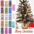 thumbnail image 1 of Twfbrm Christmas Decorations Xmas Tree Decor 36PCS Christmas Tree Ball Bauble Hanging Home Party Ornament Decor 3CM/6CM Christmas Tree Ornaments Gifts for Xmas Wedding Holiday, 1 of 4
