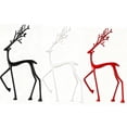 thumbnail image 1 of Twfbrm Christmas Reindeer Figurines, Christmas Decorations 9 inch Decorative Standing Deer Statue, Rustic Slender Standing Elk Sculpture Xmas Holiday Tabletop Ornaments for Mantle Cabinet, 1 of 7
