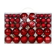 thumbnail image 1 of Twfbrm 100Pcs Christmas Balls Electroplated Plastic Christmas Decorations Shatterproof Home Holiday Party Christmas Decor Hanging Christmas Tree Ornaments, 1 of 6