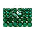 thumbnail image 1 of Twfbrm Christmas Tree Ball Ornaments Set, 100ct Assorted Shatterproof Christmas Balls Decorations, Christmas Tree Decorative Hanging Baubles for Holiday Weeding Party Home Decor, 1 of 6