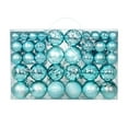 thumbnail image 1 of Twfbrm Christmas Tree Ball Ornaments Set, 100ct Assorted Shatterproof Christmas Balls Decorations, Christmas Tree Decorative Hanging Baubles for Holiday Weeding Party Home Decor, 1 of 6