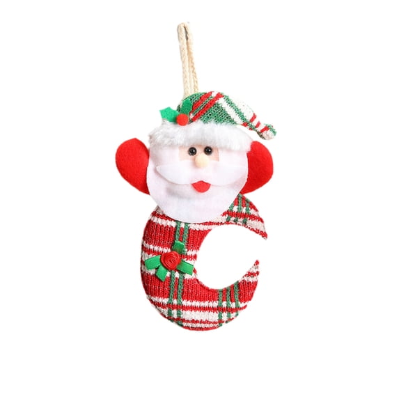 Twfbrm Christmas Wooden Door Signs Xmas Tree Hanging Decorations Snowman Santa Door Signs Christmas Hanging Signs for Home Indoor Outdoor Decoration