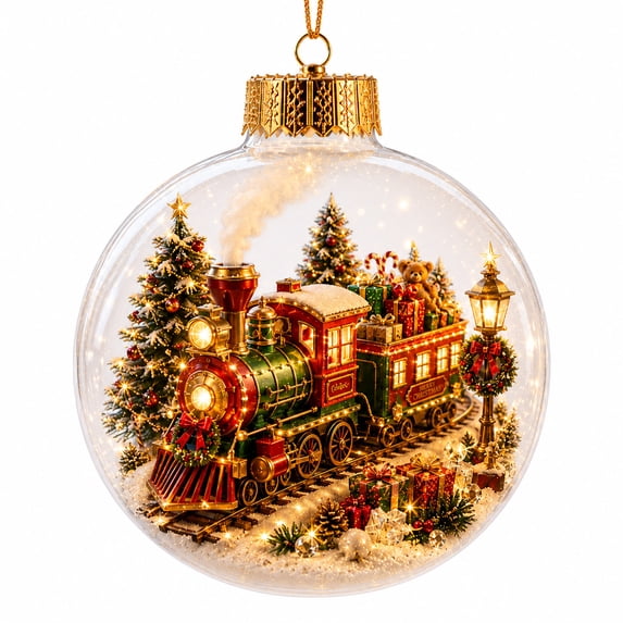 Twfbrm Clear Christmas Ball Ornament, 4 x 4 Inch Clear Plastic Hanging Christmas Bauble, Waterproof Ornaments Round Balls Christmas Tree Decoration for Party, Holiday, Birthday Decor