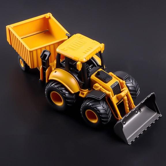Twfbrm Construction Toys, Construction Vehicle Models Including Wheel Loader, Excavator and Excavator Backhoe, Kids Toys Trucks for Toys for Boys and Girls Kids 8 Above, Christmas Gifts on Clearance