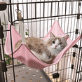 thumbnail image 1 of Twfbrm Cooling Cat Hammock for Cage, Breathable Mesh Pet Hammock Bed with Adjustable Straps and Hooks, Ventilated Hanging Cats Bed Washable Pet Pad for Large & Small Cats Puppy Ferret Rabbit Rat, 1 of 8