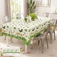 thumbnail image 1 of Twfbrm Easter Disposable Tablecloth, 54x108 inch Plastic Rectangle Tropical Plants and Insects Table Cloth, Waterproof Spring Themed Table Cover Easter Table Decorations for Party Dining Birthday, 1 of 6