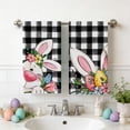 thumbnail image 1 of Twfbrm Easter Kitchen Towels, 16x24 Inch Microfiber Buffalo Plaid Floral Bunny Hand Towels, Highly Absorbent and Quick Dry Dish Towels Cute Easter Decorative Towels for Bathroom Kitchen, 1 of 6