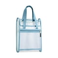 thumbnail image 1 of Twfbrm Expanding File Organizer with Handle, 13 Pockets Large Capacity File Folder with Label, Waterproof Accordion File Tote Pouch with Snap Closure, Portable Document Storage Bag for Office, Blue, 1 of 9