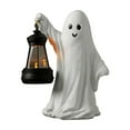 thumbnail image 1 of Twfbrm Halloween Ghost Statue, Halloween Decorations 10 Inch Resin Spooky White Ghost Figurine, Gothic Ghost Sculpture Haunted-Houses Desktop Ornaments for Tiered Tray Shelf Mantel Table Centerpieces, 1 of 5
