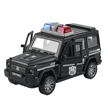 Twfbrm Kids Car Toy Off-Road Friction Powered Toy Vehicle Model Off Road Vehicle w/Car, Push & Go Toy Rescue Battle Truck Toys Toddler Toys Christmas Gift for Boys Age 3 4 5 6 7 Yr on Clearance-Black