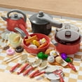 thumbnail image 1 of Twfbrm Kitchen Acccessory Playset for Toddler, 43 Pcs Pretend Play Kitchen Toys with Pots and Pans, Cookware, Utensils and Foods, Montessori Cooking Toys Early Educational Toy for 3 4 5 6 Boys Girls, 1 of 6