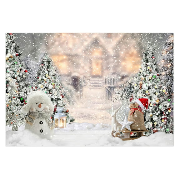 Twfbrm Merry Christmas Banner Backdrop Christmas Party Decoration Supplies Winter Christmas Signpost Photography Banner for Oversized Red and Green Christmas Sign Backdrop