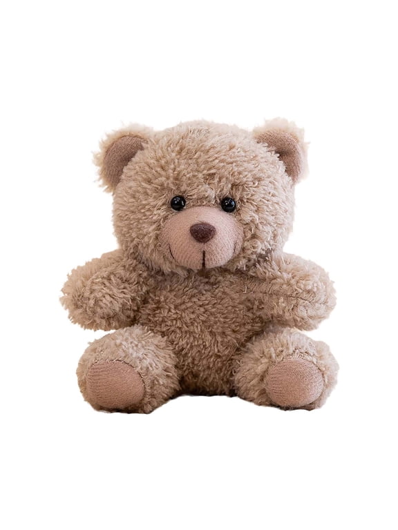 Mini Teddy Bears Plush Toys, 4.3 Inch Small Stuffed Bear Plushie with Fluffy Fabric and Stuffing, Soft and Cute Tiny Animals Dolls Gifts for DIY Keychain Birthday Christmas Party Favor
