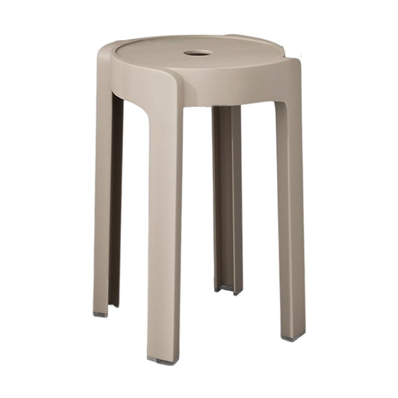 Twfbrm Modern Plastic Stool, Round Stackable Chair, Home Chairs Flexible Seating for Home, Office, Classroom, Shower Waterproof for Indoor/Outdoor