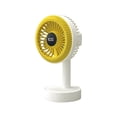 thumbnail image 1 of Twfbrm Portable Desktop Electric Fan, USB Rechargeable Mini Table Fan, 360°Rotation Ultra Quiet Personal Desk Fan for Home Office Bedroom Dorm Stroller Camping, 1 of 6